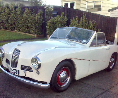 Jowett Jupiter Richard Mead in NZ